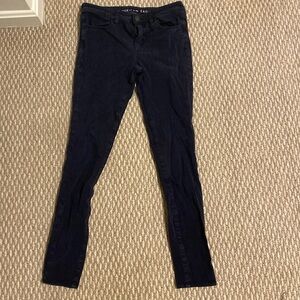 American Eagle , jegging, dark blue, long , size 4 , skinny jeans